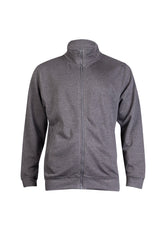 Deluxe Unisex Sweat Jacket — Charcoal