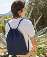Premium cotton gymsac — lifestyle