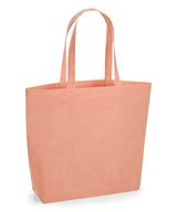 Organic natural dyed maxi bag for life — Pomegranate Rose
