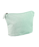 Garment-dyed accessory bag — Vintage Aqua
