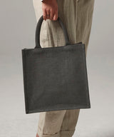 Jute midi tote — lifestyle