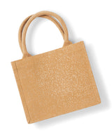 Shimmer jute mini gift bag — lifestyle