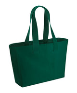 Everyday canvas tote — Bottle Green