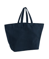 Oversized beach bag — French Navy