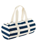 Nautical barrel bag — lifestyle