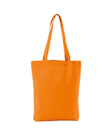 EarthAware® organic twill tote — Orange