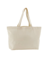 EarthAware® organic twill shopper — Natural