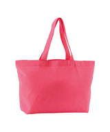 EarthAware® organic twill shopper — Raspberry Pink