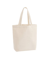 Heavyweight canvas tote bag — Natural