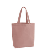 Heavyweight canvas tote bag — Rose Pink