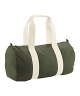 EarthAware® organic barrel bag — Olive Green