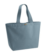 EarthAware® organic marina tote XL — Dusty Blue