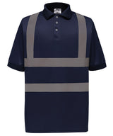 Hi-vis short sleeve polo (HVJ210) — lifestyle