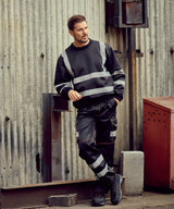 Hi-vis sweatshirt (HVJ510) — lifestyle