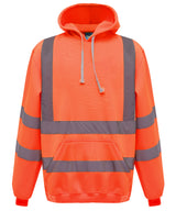 Hi-vis pull-over hoodie (HVK05) — Orange