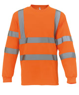 Hi-vis long sleeve t-shirt (HVJ420) — lifestyle