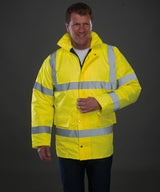 Hi-vis classic motorway jacket (HVP300) — lifestyle