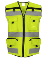 Hi-vis ripstop tool vest (HVW108) — Hi-vis Yellow