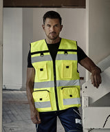 Hi-vis ripstop tool vest (HVW108) — lifestyle