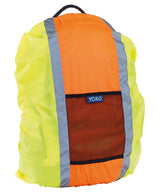 Hi-vis rucksack cover (HVW068) — lifestyle