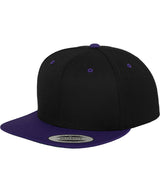 The classic snapback 2-tone  (6089MT) — Black/Purple
