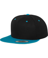 The classic snapback 2-tone  (6089MT) — Black/Teal