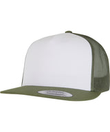 Classic trucker (6006W) — Olive/White/Loden