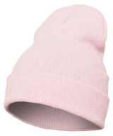 Heavyweight long beanie (1501KC) — Baby Pink
