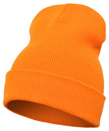 Heavyweight long beanie (1501KC) — Blaze Orange