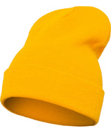 Heavyweight long beanie (1501KC) — Gold