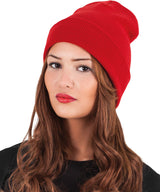 Heavyweight long beanie (1501KC) — lifestyle
