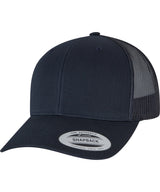 Retro trucker cap (6606) — Dark Navy