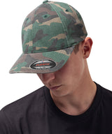 Flexfit garment washed camo (6977CA) — lifestyle