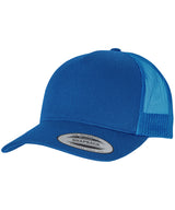 5-Panel retro trucker cap (6506) — Dark Cobalt/Lobl