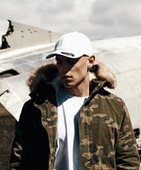 Flexfit cotton twill dad cap (6745) — lifestyle