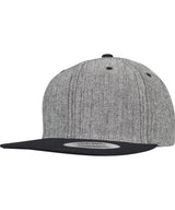 Melange solid snapback (6089MS) — lifestyle