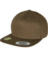 Organic cotton snapback (6089OC) — Burnt Olive