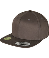Organic cotton snapback (6089OC) — Dark Grey
