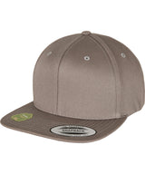 Organic cotton snapback (6089OC) — Pale Grey