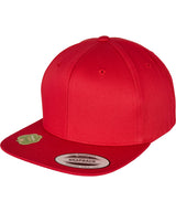 Organic cotton snapback (6089OC) — Red