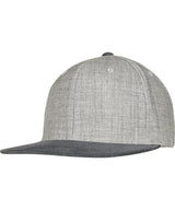 Melange velour snapback (6089VM) — lifestyle