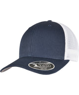 110 mesh 2-tone cap (110MT) — Navy/White