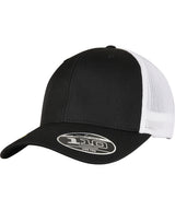 Flexfit 110 recycled cap 2-tone (110RT) — Black/White