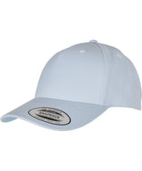 YP classics 5-panel premium curved visor snapback cap (5789M) — Ballad Blue