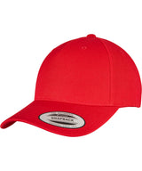 YP classics 5-panel premium curved visor snapback cap (5789M) — lifestyle