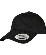 Eco-wash dad cap (6245EC) — Black