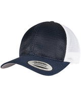 360° omnimesh 2-tone cap (6360T) — Navy/White
