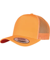 Neon retro trucker (6506NT) — Neon Orange