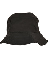 Elastic adjuster bucket hat — Black