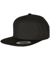 Pencil holder snapback cap — Black